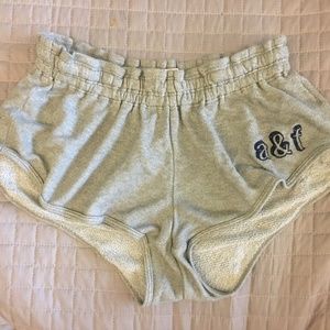 Grey sweat shorts